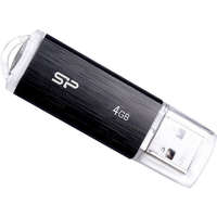 SILICON POWER Pen Drive 4GB Silicon Power Ultima U02 fekete USB 2.0 (SP004GBUF2U02V1K)