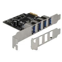 DeLock DeLock 4x USB 3.0 bővítő kártya PCI-E (90304)