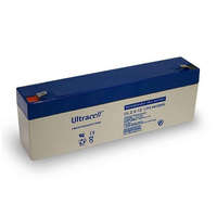 Ultracell Ultracell zselés ólomsavas gondozásmentes akkumulátor 12V 2400mAh 178x35x66mm (UL2.4-12)
