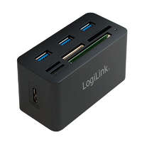 LogiLink LogiLink Aluminum All-in-one USB 3.0-ás kártyaolvasó fekete (CR0042)