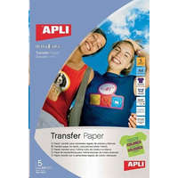 APLI APLI fólia, vasalható, A4, tintasugaras nyomtatóba, sötét pólóhoz (FOTA10247)