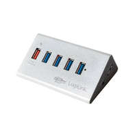 LogiLink LogiLink USB 3.0 High Speed Hub 4 portos, + 1x gyors-töltő port (UA0227)