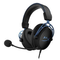 Kingston HyperX Cloud Alpha S 3,5 Jack gamer headset fekete-kék (HX-HSCAS-BL/WW / 4P5L3AA)