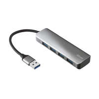 Trust Trust Halyx Aluminium 4-Portos USB 3.2 Hub (23327)