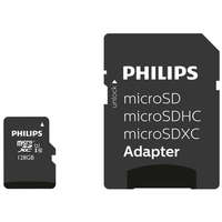 Philips 128GB microSDXC Philips CL10 UHS-I U1 + adapter (FM12MP45B/00 / PH666998)