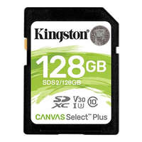 Kingston 128GB SDXC Kingston Canvas Select Plus CL10 memóriakártya (SDS2/128GB)