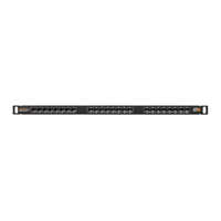 Nikomax Nikomax UTP patch panel cat.6 24 port 19" 0.5U (NMC-RP24UE2-HU-BK)