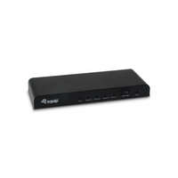 Equip Equip Video-Splitter 4 port, HDMI, 3D, FullHD, HDCP Ready, fekete (332714)