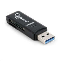 Gembird Gembird USB 3.0 kártyaolvasó fekete (UHB-CR3-01)