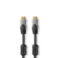 Nedis Nedis nagy sebességű HDMI összekötő kábel Ethernet átvitellel, 10 m, amtracit (CVGC34000AT100)