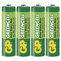 GP GP 1.5V Greencell ceruza (AA) elem (4db/zsugor) (B1220)