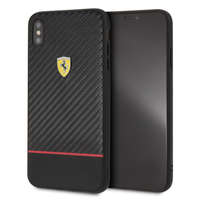 Ferrari Ferrari On-Track Racing Shield iPhone XR tok fekete (FESBOHCI61BK)