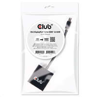 Club 3D CLUB3D Mini Displayport 1.2 - HDMI 2.0 UHD active adapter (CAC-2170)