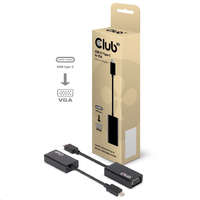 Club 3D CLUB3D USB 3.1 C - D-SUB aktív adapter (CAC-1502)
