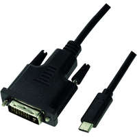 LogiLink LogiLink USB 3.2 Gen1 USB-C -> DVI-D 3m kábel (UA0332)