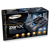 Infosec Infosec Zen X 600VA Schuko szünetmentes tápegység