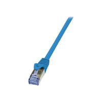 LogiLink LogiLink 10G S/FTP PIMF PrimeLine patch kábel CAT6A 0,25m kék (CQ3016S)