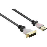 Renkforce HDMI / DVI csatlakozókábel [1x HDMI dugó - 1x DVI dugó, 18+1 pólusú] 1,8 m fekete 1920 x 1080 pixel renkforce