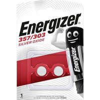 Energizer EPX76 gombelem, ezüstoxid, 1,55V, 200 mAh, 2 db, Energizer AG13, V13GA, G13A, 13GA, PX76A, PX675A, 157, GPA76