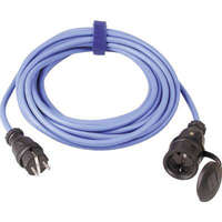 SIROX Kültéri, gumi hálózati hosszabbítókábel védőkupakkal, kék, 10 m, H07RN-F 3G 1,5 mm2, SIROX 644.110.06
