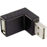 Renkforce USB könyök adapter [dugó A - USB 2.0 aljzat A] 90°-ban felfelé hajlított Renkforce 29212C30