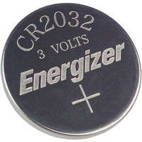 Energizer CR2032 lítium gombelem, 3 V, 240 mA, Energizer BR2032, DL2032, ECR2032, KCR2032, KL2032, KECR2032, LM2032