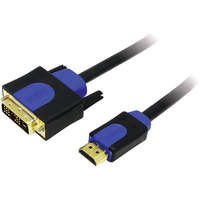 LogiLink HDMI/DVI kábel, fekete, 10 m, LogiLink CHB3110