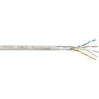 TRU COMPONENTS Hálózati kábel CAT 6 F/UTP 4 x 2 x 0.27 mm2 Fehér TRU COMPONENTS 1565225 25 m