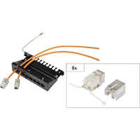 Renkforce Renkforce KS10 8 port Hálózati patchbox CAT 6A 1 ME