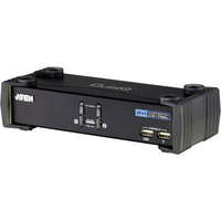 Aten 2 portos KVM switch, (billentyűzet, video, egér) elosztó, és USB 2.0 Hub Aten CS1762A-AT-G