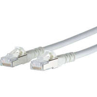 Metz Connect RJ45 Hálózati csatlakozókábel, CAT 6A S/FTP [1x RJ45 dugó - 1x RJ45 dugó] 0,5 m, fehér BTR Netcom