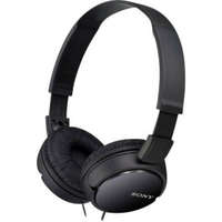 Sony DUPLA CIKK! Sony MDR-ZX110AP HiFi fejhallgató, összehajtható On-Ear fülhallgató, fekete színű MDRZX110APB.CE7