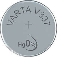 Varta 337 gombelem, ezüstoxid, 1,55V, 8 mAh, Varta SR416SW, SR416, V337, D337, 280-75, SB-A5, LR416, 337A, 337X, E337