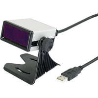 Renkforce Renkforce FS5020E USB-Kit Vonalkód olvasó Vezetékes 1D Lézer Ezüst, Fekete Asztali szkenner USB
