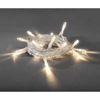 Konstsmide Beltéri LED-es fényfüzér, 30 LED, elemes, 335 cm, melegfehér, Konstsmide 1469-103