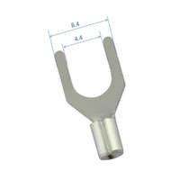 Villás saru. 4,3mm M4, 0,25...1,65 mm²