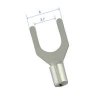 Villás saru. 3,7mm M3 ; 0,25...1,5 mm²