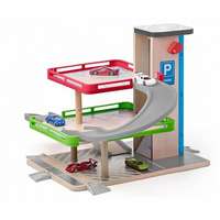 Woody Woody garázs felvonóval és tartozékokkal, 58 x 50 x 38 cm