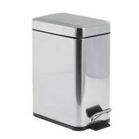 Aqualine AQUALINE GAQ005 Simple line hulladékkosár,téglalap alakú, 5 l, rozsdamentes acél