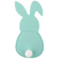 Altom Altom Kés- és villatartó szett, Nyúl, 4 db, 15 x8,5 cm, menta, menta