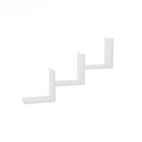 Hanah Home Mist White polc, fehér