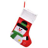 4-Home Hóember karácsonyi filc csizma, 43 x 24 cm