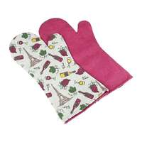 Bellatex Bellatex Bor grillsütő kesztyű bordó, 22 x 46 cm,2 db