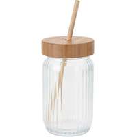 4-Home EH Italos pohár bambusz fedővel, 0,5 l