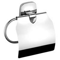 Aqualine AQUALINE RB107 Rumba WC-papír tartó fedővel, ezüst