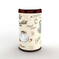 4-Home Cafe Du Jour fémdoboz, 11 x 18,2 cm