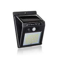 Happy Green Happy Green Solar LED-es lámpa 9,6 x 12,5 x 4,9 cm, fekete
