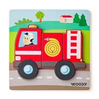 Woody Woody Puzzle Baby tűzoltó