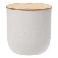 4-Home Stylish műanyag kekszdoboz fedővel