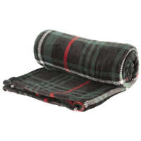 4-Home Kostka polár pléd, fekete, 130 x 150 cm